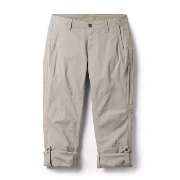 Kuhl Spire Convertible Roll Up Pants Womens 10 R Tan Beige Hiking (31x31.5) - Picture 5 of 16